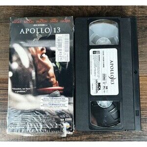 Apollo 13 VHS 1995 Universal Tom Hanks Kevin Bacon Bill Paxton Ron Howard NASA